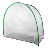 Serre demi-lune 200x80x170cm housse PE 130g/m² fond 110g Serre demi-lune 200x80x170cm housse PE 130g/m² fond 110g