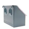 Mangeoire de cage 2 compartiments fixation grillage Mangeoire de cage 2 compartiments fixation grillage