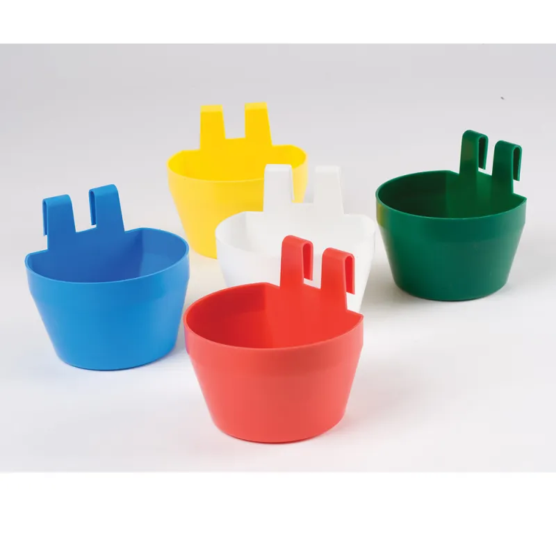 Mangeoire de cage plastique cup à la pièce ou par lot de 10 Mangeoire de cage plastique cup à la pièce ou par lot de 10