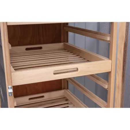 Garde manger fruitier/ légumier en hêtre hauteur 150 cm Garde manger fruitier/ légumier en hêtre hauteur 150 cm