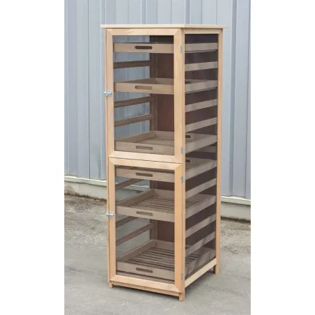 Garde manger fruitier/ légumier en hêtre hauteur 150 cm Garde manger fruitier/ légumier en hêtre hauteur 150 cm