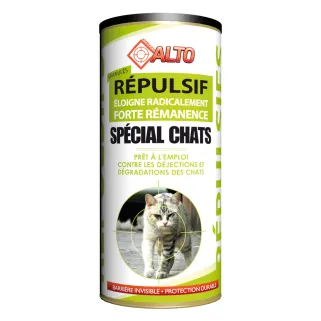 Répulsif chats granulés Alto 400g, 800g ou 4 kg