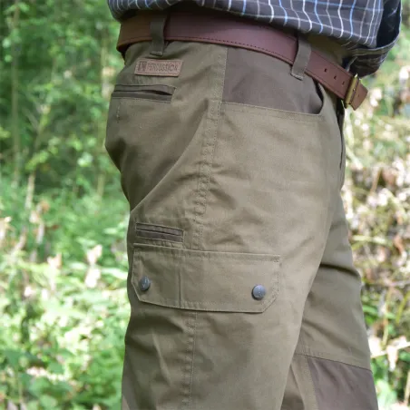 Pantalon de chasse Percussion Imperlight kaki taille 38 à 60 Pantalon de chasse Percussion Imperlight kaki taille 38 à 60
