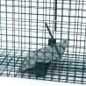 Lot de 10 Boîtes à fauves 1 entrée pour rats 22 x 24 x 61 cm