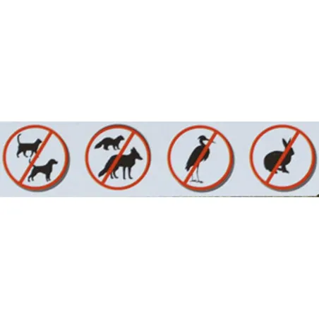 Lot de 5 Répulsifs électroniques chat chien fouines 360 m2