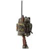 Sac à dos porte-fusil bretelles rembourrées camo forest 40L