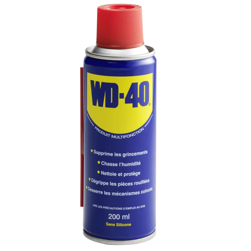 WD-40 Spray Lubrifiant Anti-Humidité 200ml