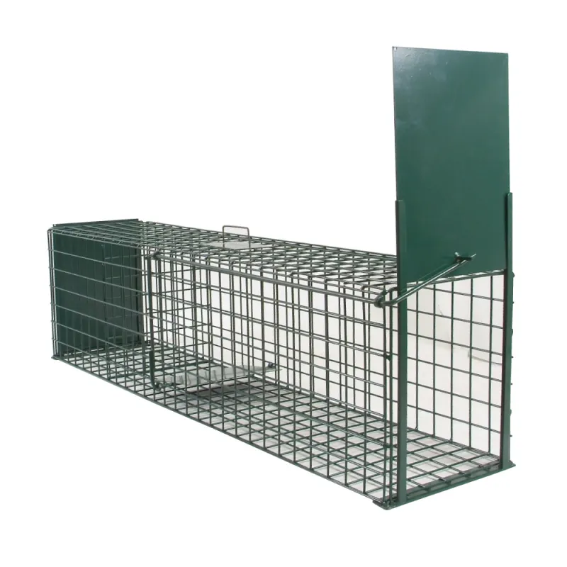Cage Renard à Appât robuste en maille carrée 13kg 140x30x35cm à l'unité Cage Renard à Appât robuste en maille carrée 13kg 140x30x35cm à l'unité