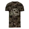 T-shirt camo Woodland 100% coton 145g coupe droite