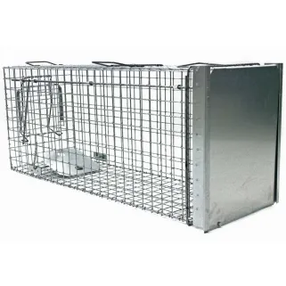 Cage-piège Strong anti-nuisibles trappe glissière 3 poignées