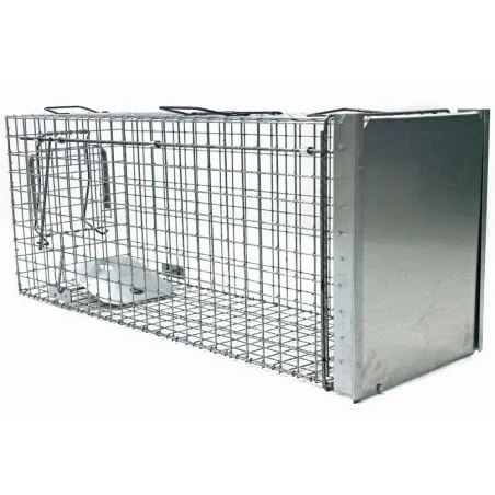 Cage-piège Strong anti-nuisibles trappe glissière 3 poignées