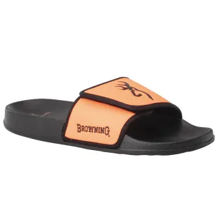 Sandales "claquettes" Browning Buckmark noir orange 40 à 46