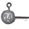 Lot de 3 têtes plombées avec hameçons Gamakatsu Lot de 3 têtes plombées avec hameçons Gamakatsu
