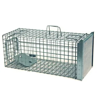Cage-piège Strong anti-nuisibles trappe glissière 3 poignées