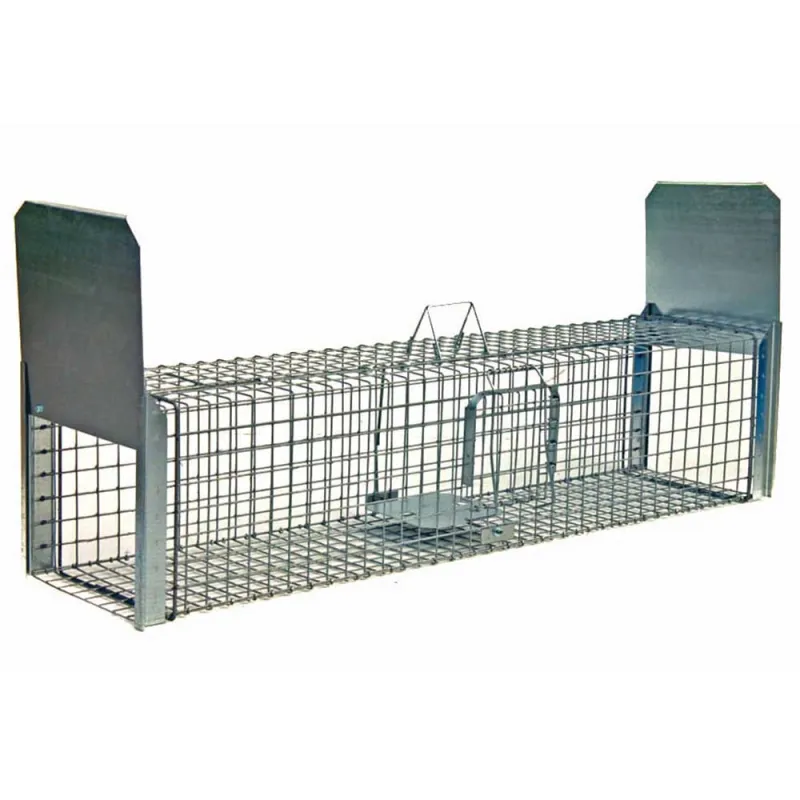 Cage-piège Strong anti-nuisibles trappe glissière 3 poignées Cage-piège Strong anti-nuisibles trappe glissière 3 poignées