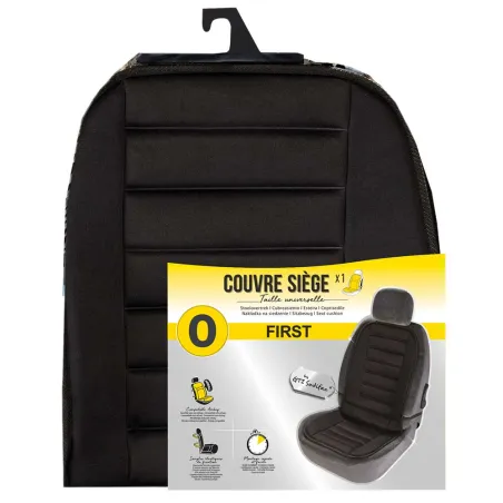 Couvre siège universel noir avec coussinets maintien parfait