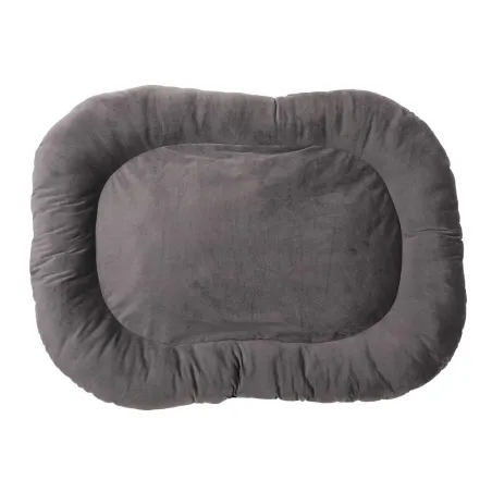 Coussin Velvet Antidérapant Gris 90x65x12cm