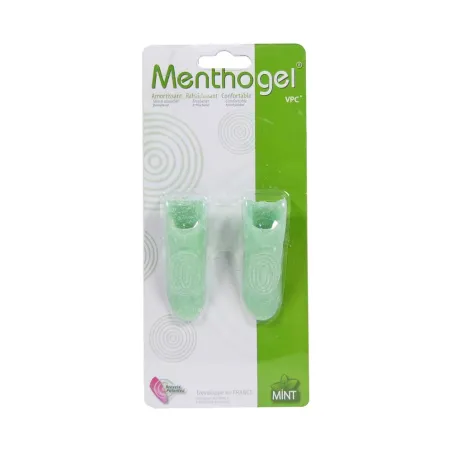 Protège oignon Menthogel séparateur d'orteils anti-frottements Protège oignon Menthogel séparateur d'orteils anti-frottements