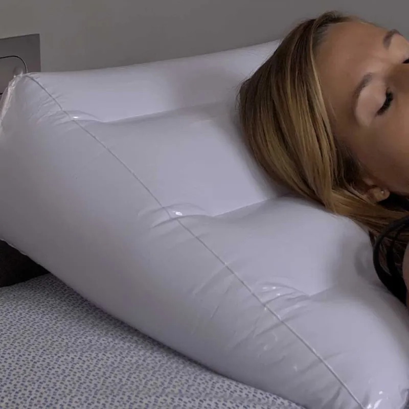 Oreiller d'élévation de jambe de style arc-en-ciel pour dormir – Oreiller de soutien