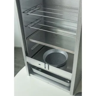 Fumoir à viande et poisson 120 cm – Porte coulissante avec poignée | Ducatillon