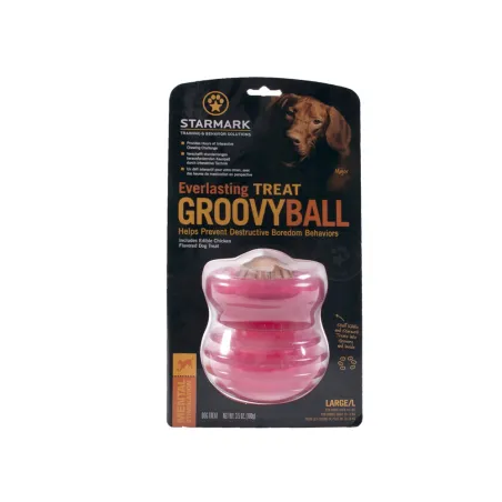 Jeu chien Starmark Treat Groovy Ball 3 tailles