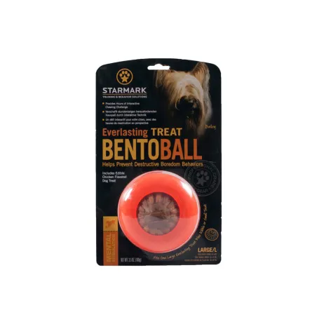 Jeu chien d'occupation Starmark Treat Bento Ball 3 tailles