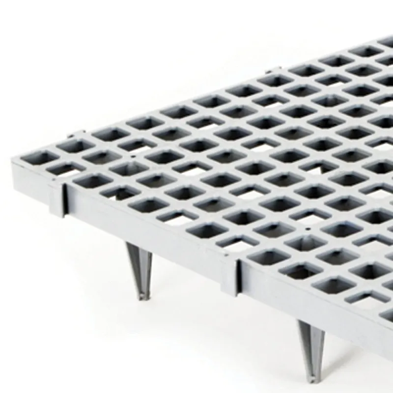 Caillebotis en plastique maille 23X23 ou 18X18 mm