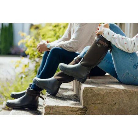 Bottes Primo Country Zip textile rip-stop Marron Foncé 40 à 46 Bottes Primo Country Zip textile rip-stop Marron Foncé 40 à 46