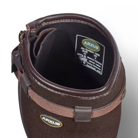 Bottes Primo Country Zip textile rip-stop Marron Foncé 40 à 46 Bottes Primo Country Zip textile rip-stop Marron Foncé 40 à 46