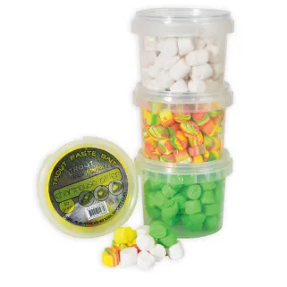 Pâte à truite 50g 4 coloris