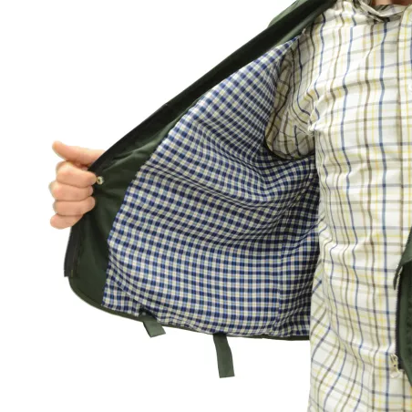 Gilet de pêche premium 12 poches intérieur écossais Gilet de pêche premium 12 poches intérieur écossais
