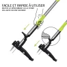 Griffe d’arrache-herbe manuelle aluminium 98 cm Griffe d’arrache-herbe manuelle aluminium 98 cm