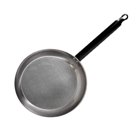 Poêle creuse cuisson trad acier poli laminé à froid 40cm Poêle creuse cuisson trad acier poli laminé à froid 40cm