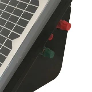 Poste électrificateur solaire SC25 tension 6200 v accu intégré