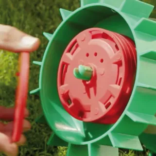 Semoir manuel graines Super Seeder 6 disques avec manche