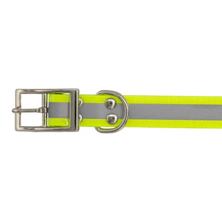 Collier fluo BIOGOLD REFLECTIVE 3 couleurs 3 tailles