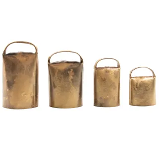Sonnaillon collier de chien Laiton 4 tailles