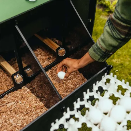Poulailler surélevé en plastique recyclé 5 à 9 poules Poulailler surélevé en plastique recyclé 5 à 9 poules