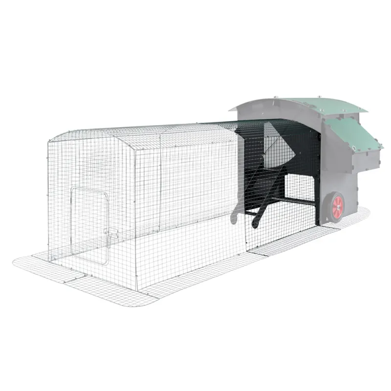 Extension de 1m pour enclos 2 m poulailler surélevé 8-15 poules Extension de 1m pour enclos 2 m poulailler surélevé 8-15 poules