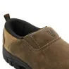Sabots Montana cuir suédé chocolat / taupe 39 à 46