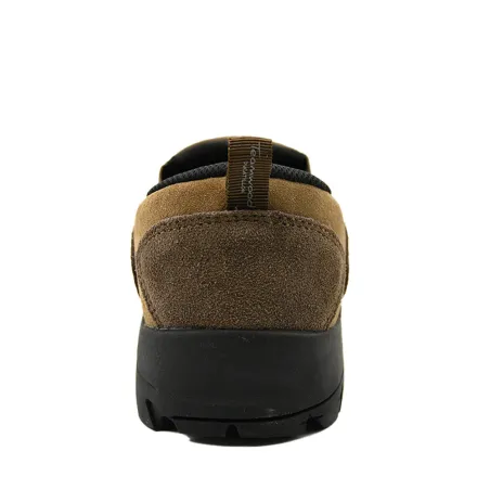 Sabots Montana cuir suédé chocolat / taupe 39 à 46
