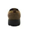 Sabots Montana cuir suédé chocolat / taupe 39 à 46