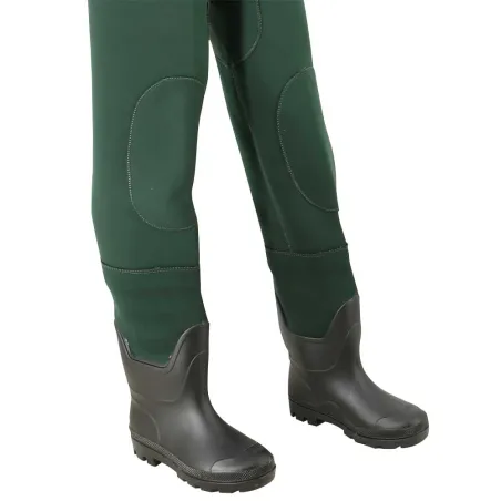 Waders antidérapants néoprène 4mm caoutchouc vert 40/41 à 46/47 Waders antidérapants néoprène 4mm caoutchouc vert 40/41 à 46/47