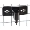 Sucette alimentation acier inoxydable pour Abreuvoir lapin 12 mm Sucette alimentation acier inoxydable pour Abreuvoir lapin 12 mm