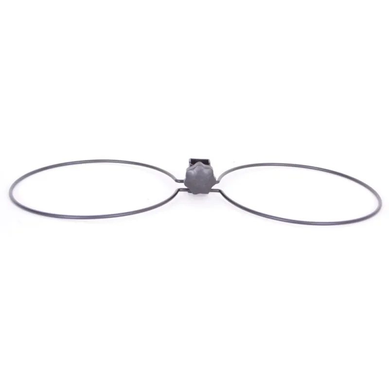 Mangeoire chien sur pied réglable 43 cm + 2 gamelles 2800 ml