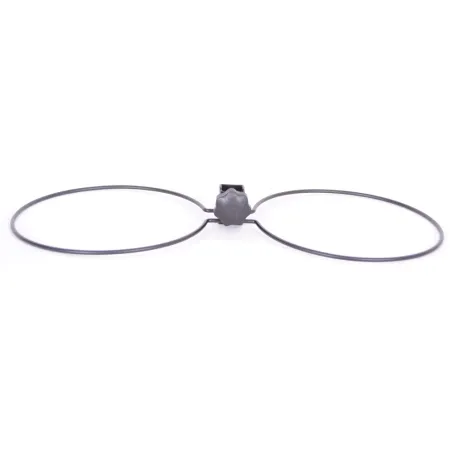 Mangeoire chien sur pied réglable 43 cm + 2 gamelles 2800 ml