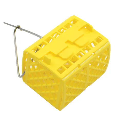 Nasse à écrevisses plastifiée 50 cm Diam 30 cm 2 entrées