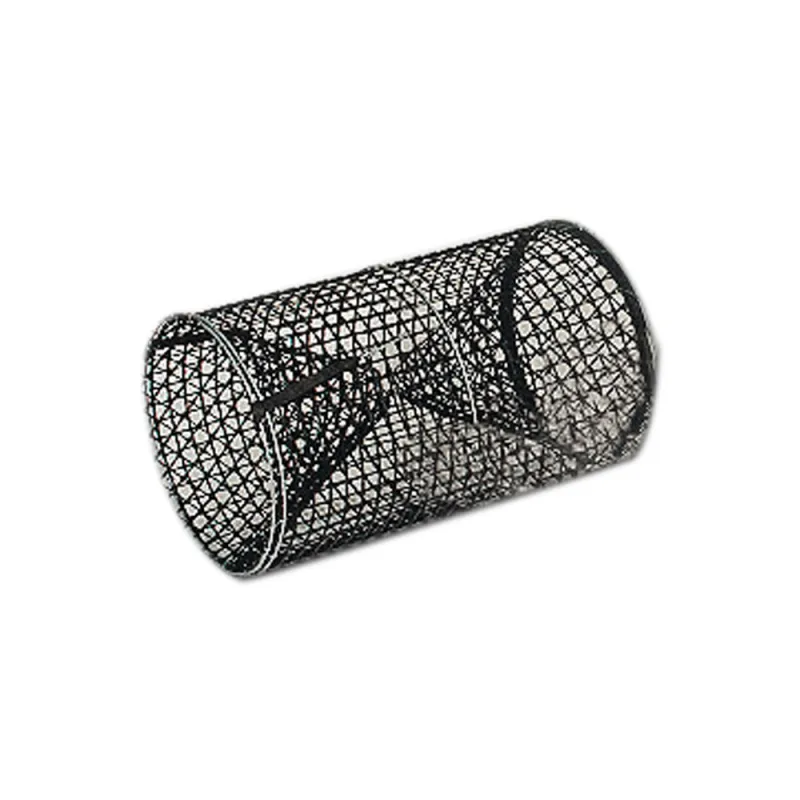 Nasse à écrevisses plastifiée 50 cm Diam 30 cm 2 entrées