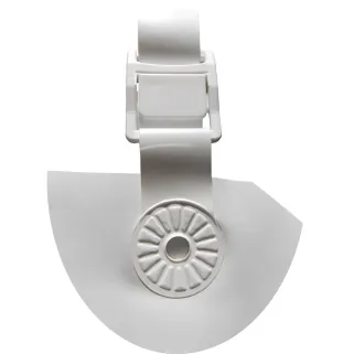 Tablier de boucher blanc 115 x 90 cm 100% polyuréthane