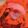 Veste de pluie Treeland étanche camo orange blaze M à 4XL